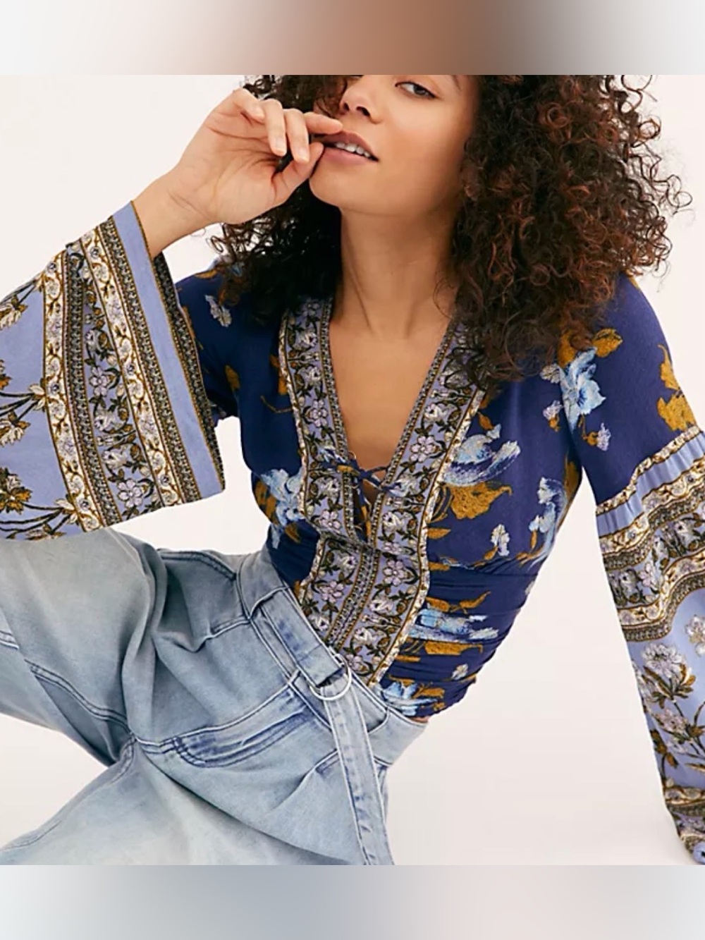 Free People Byron Bay night top S